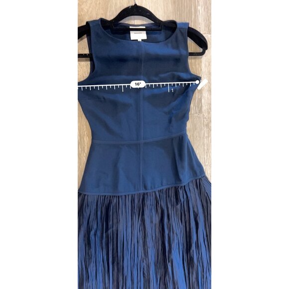 REFORMATION Cyra Drop Waist midnight navy Maxi Dress SIZE 2 NWOT - Picture 9 of 13